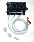 Three Pump Kit w/ CO2 Manifold Gray QCD BIB Connector