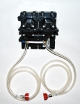 Two Pump Kit w/CO2 Manifold Red Coke BIB Connector
