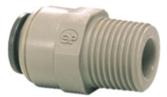 3/8" x 1/2" Male Connector