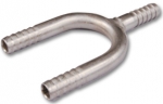 Three 1/4" I.D. Hose (Standard) Y Bend